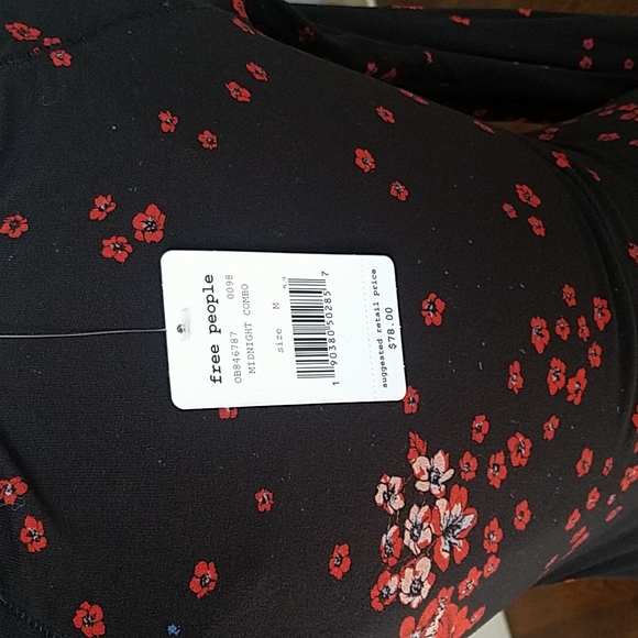 NWT Free People "Free The Tropics" Long Sleeve. - Picture 3 of 3